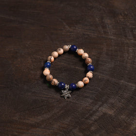 Handcrafted glass stone bracelet 13