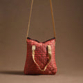  Handcrafted Quilted Silk Sling Bag 04 