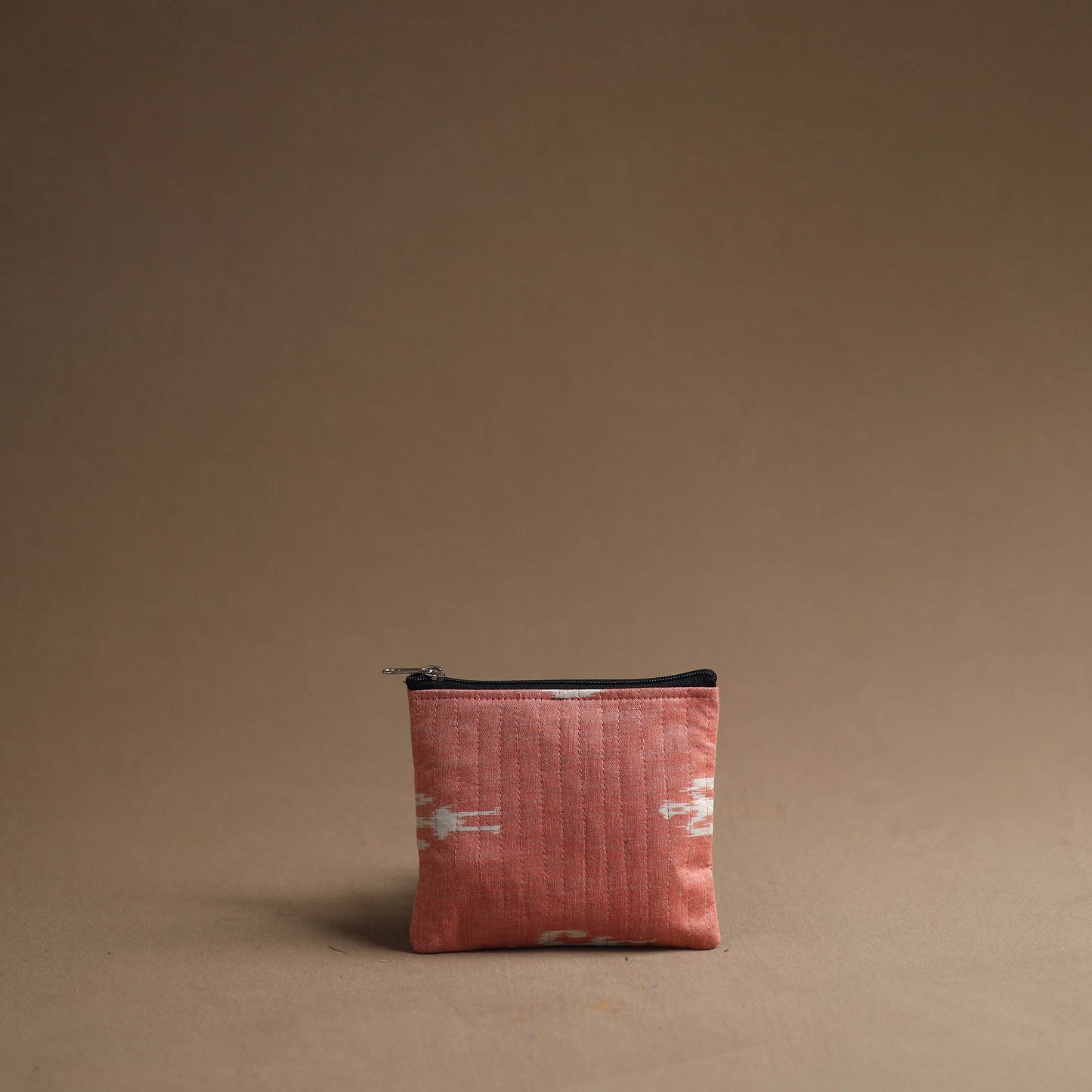 Peach - handmade cotton multipurpose utility pouches (set