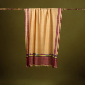 Himalayan handspun handwoven pure pashmina wool stole 02