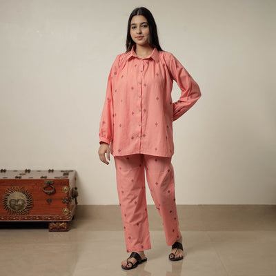  Jacquard Cotton Co-Ord Set 07 Online at iTokri.com