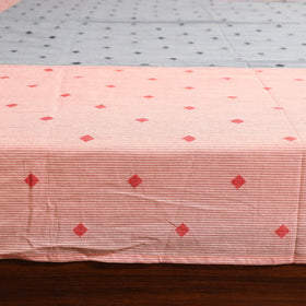 Buy Jacquard Patchwork Cotton Double Bed Cover with Pillow Covers Online at iTokri.com