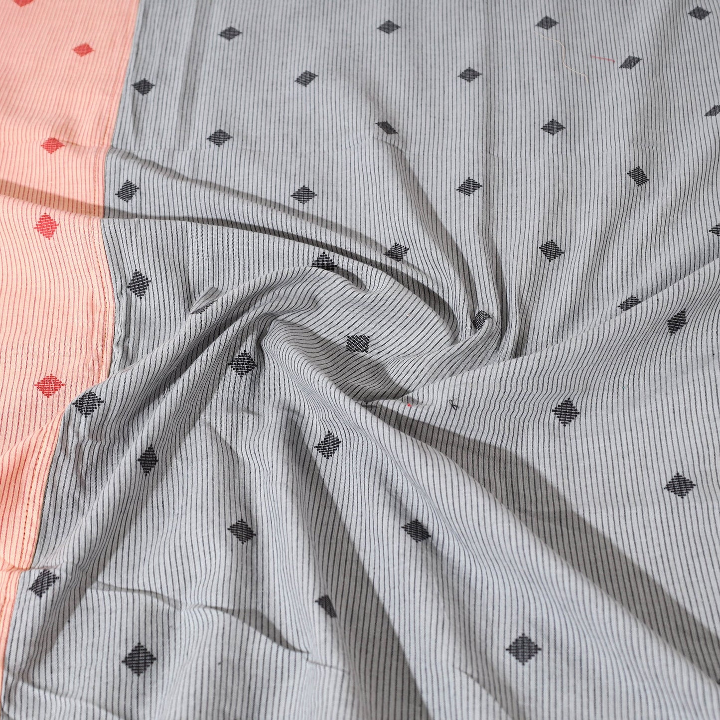 Buy Jacquard Patchwork Cotton Double Bed Cover with Pillow Covers Online at iTokri.com