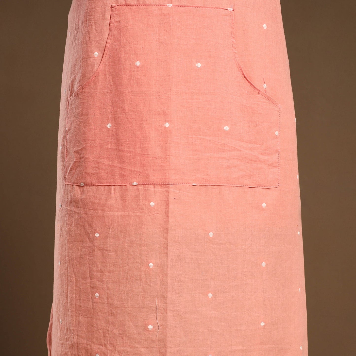 Buy Jacquard Weaving Cotton Apron with Pocket