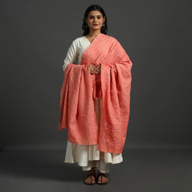  Lucknow Chikankari Hand Embroidery Full Jaal Cotton Dupatta 20 