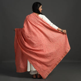  Lucknow Chikankari Hand Embroidery Full Jaal Cotton Dupatta 20 