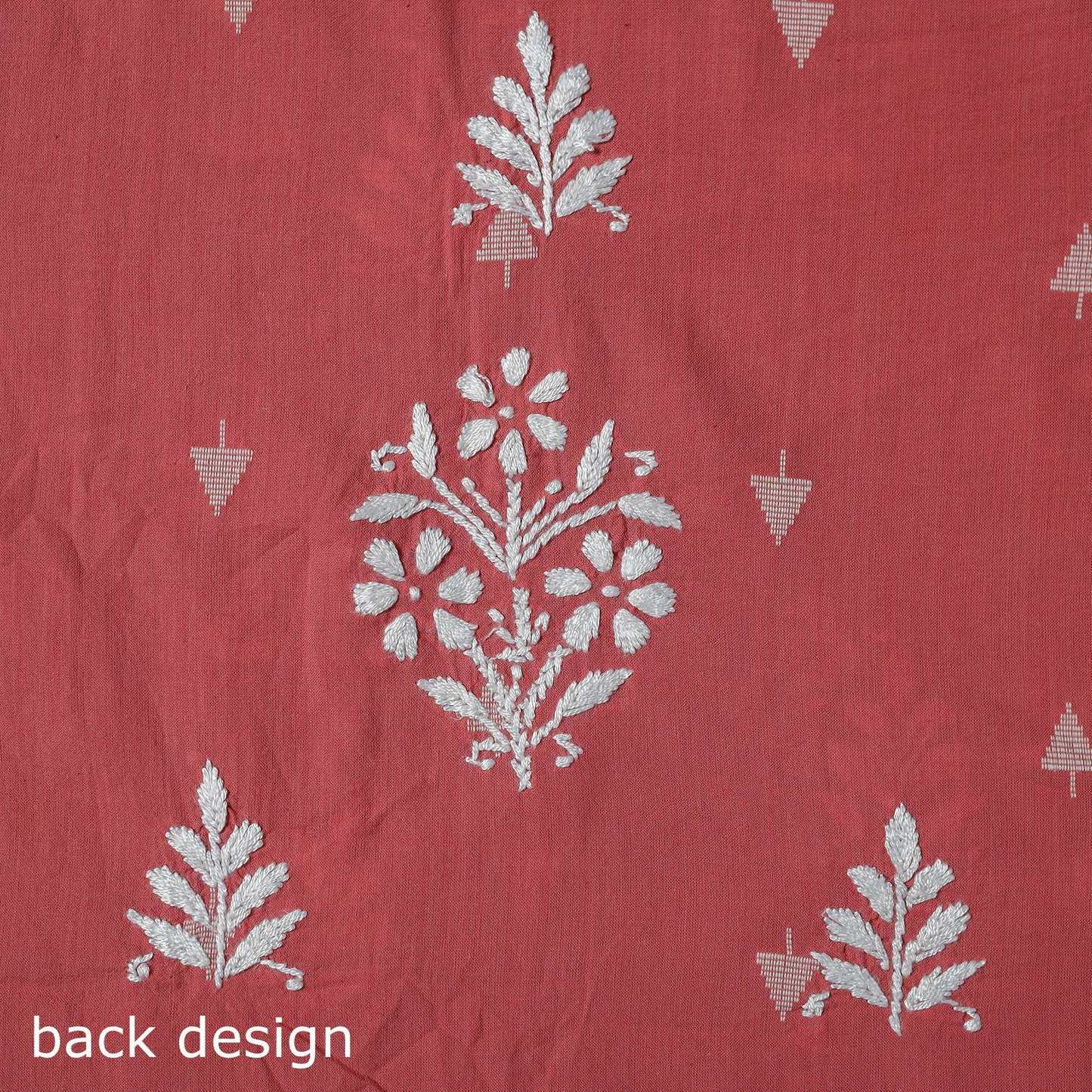 Black - lucknowi chikankari work jacquard unstitched kurta