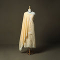 Lucknowi hand embroidered kota doria cotton chikankari 2pc