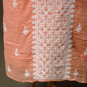 Lucknowi hand embroidered kota doria cotton chikankari 2pc