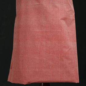 Peach - mangalagiri handloom cotton patchwork unstitched
