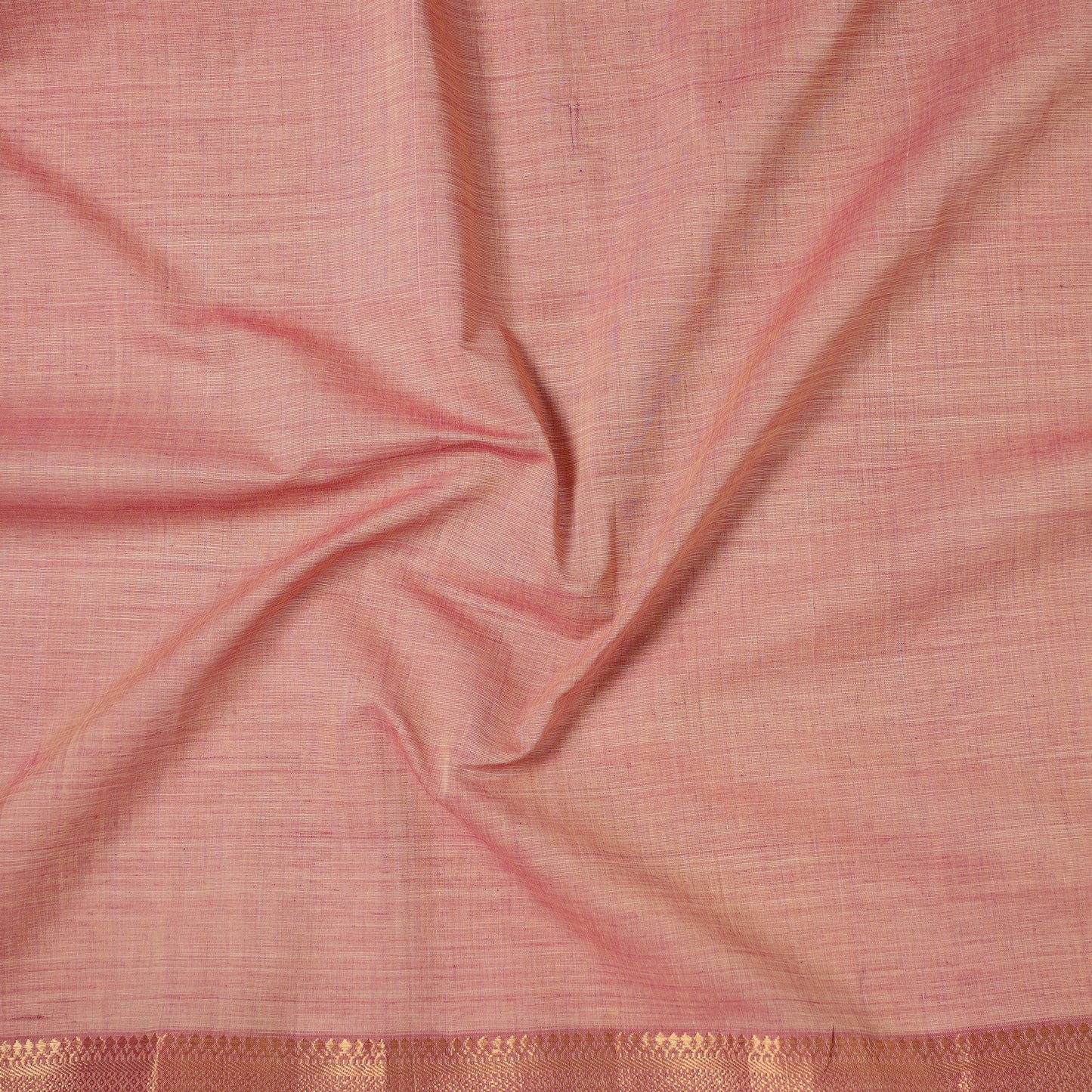 Buy  Mangalagiri Handloom Cotton Zari Border Precut Fabric 13 Online at iTokri.com