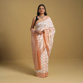 Mercerised Cotton Handloom Pochampally Ikat Saree