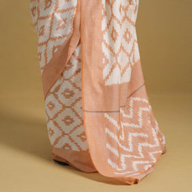 Mercerised Cotton Handloom Pochampally Ikat Saree