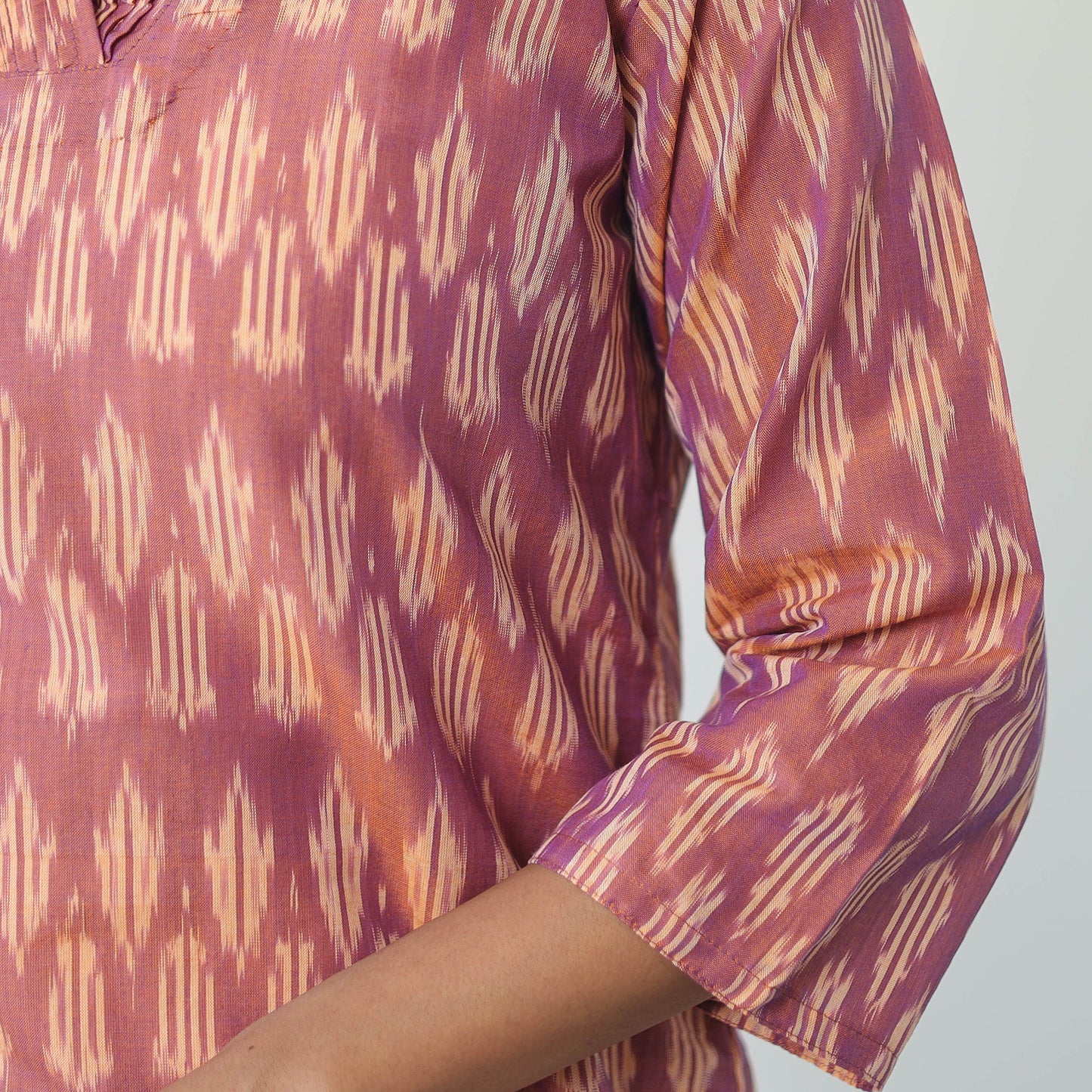 Buy Cotton Pochampally Ikat Kurta Online l iTokri.com