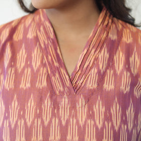 Buy Cotton Pochampally Ikat Kurta Online l iTokri.com