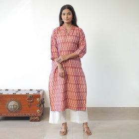 Buy Cotton Pochampally Ikat Kurta Online l iTokri.com