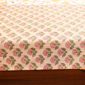 Patchwork hand double sanganeri bedsheet set (108 x 90 in)