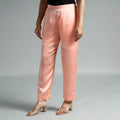  Plain Modal Silk Elasticated Pant 