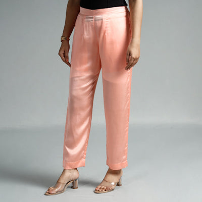  Plain Modal Silk Elasticated Pant 