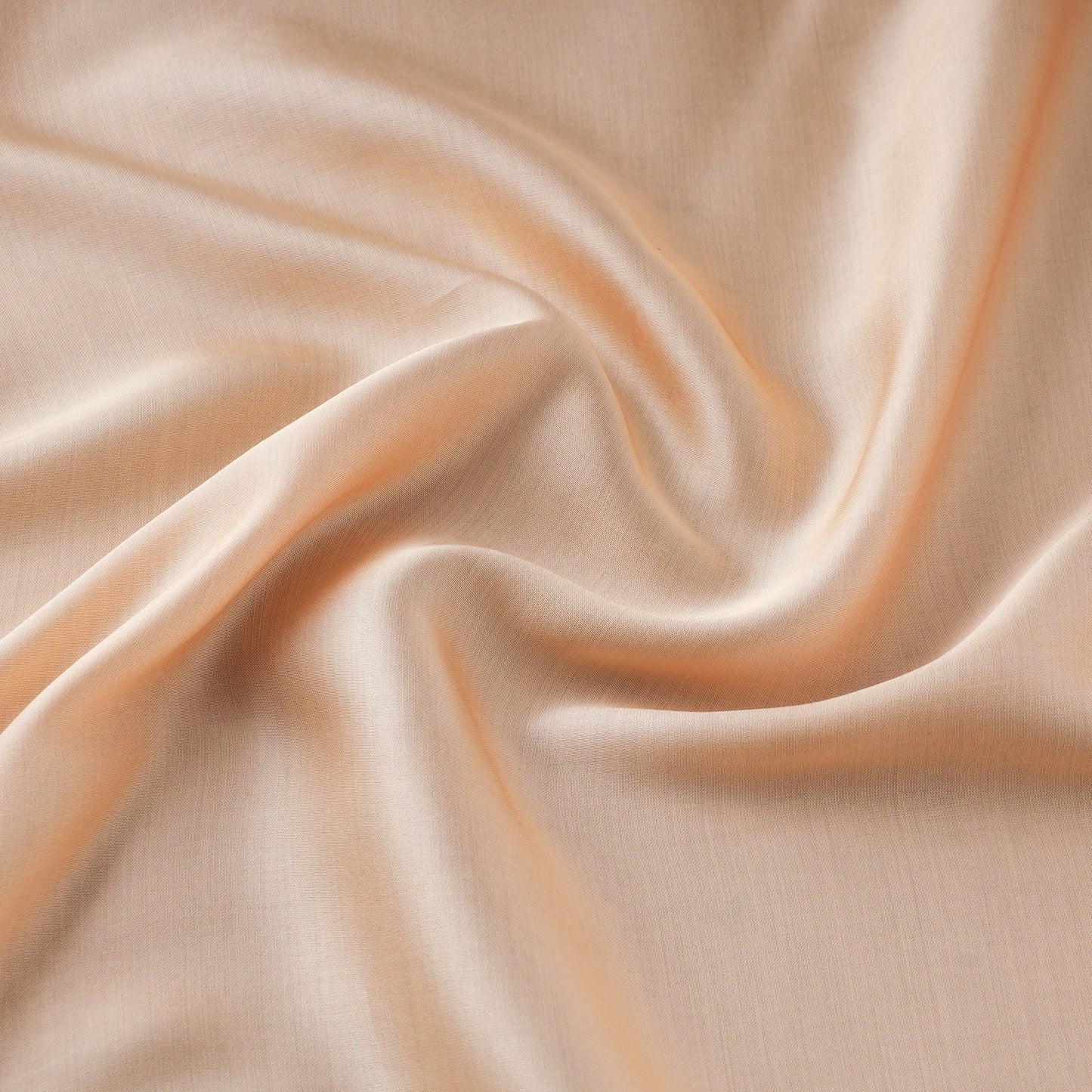 Buy Peach Plain Pure Modal Fabric Online
