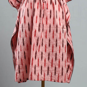 Buy Pochampally Ikat Cotton Kaftan with Tie-Up Waist Online at iTokri.com