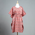 Buy Pochampally Ikat Cotton Kaftan with Tie-Up Waist Online at iTokri.com