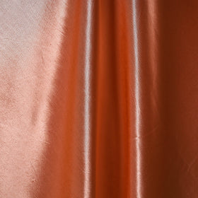 Peach - pure mashru silk plain fabric (width - 46 in) 07