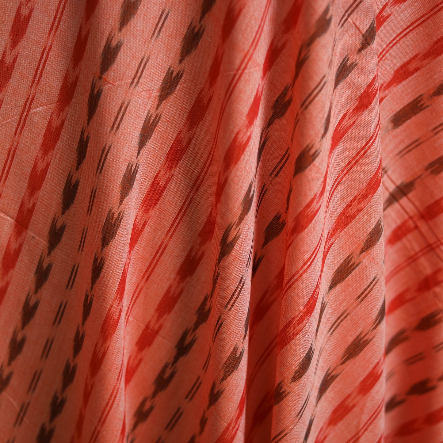 Sambalpuri ikat cotton fabric 06 - handcrafted