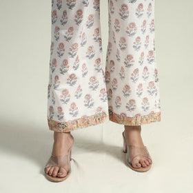 Sanganeri Kurta with Palazzo & Dupatta Set