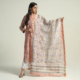 Sanganeri Kurta with Palazzo & Dupatta Set