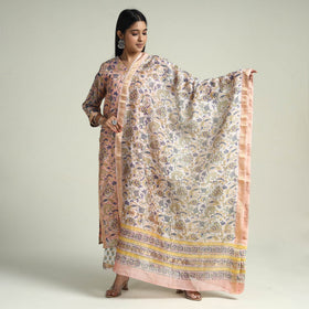 Sanganeri Kurta with Palazzo & Dupatta Set
