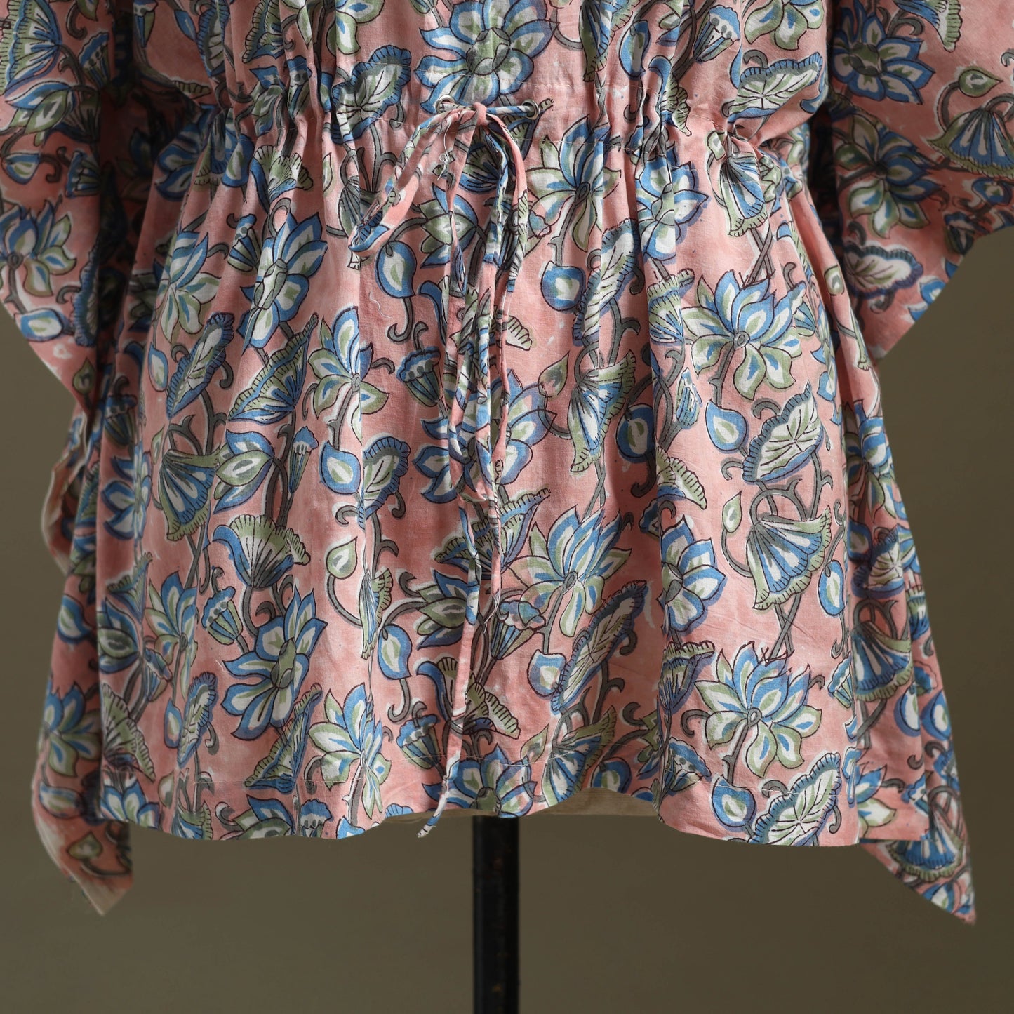 Sanganeri Block Print Cotton Kaftan (Short)