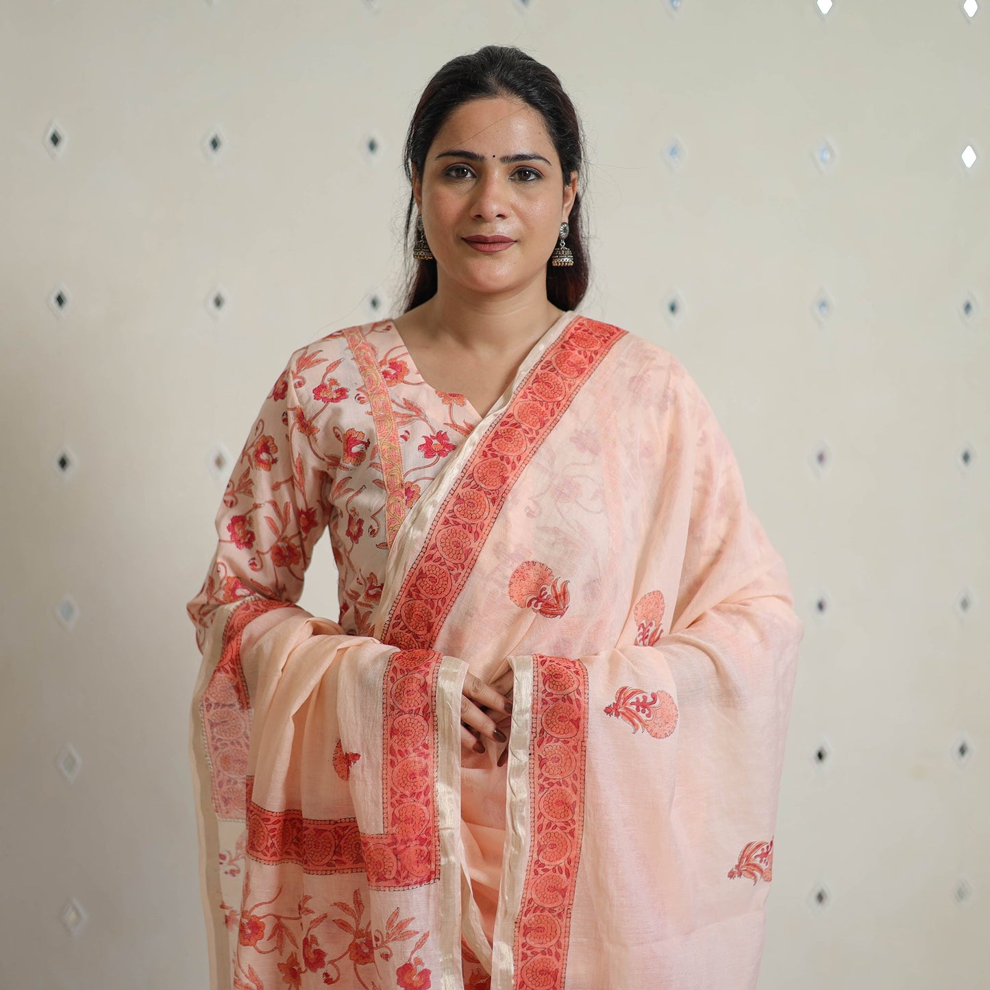  Sanganeri Block Print Suit Set Shop Now Online in India