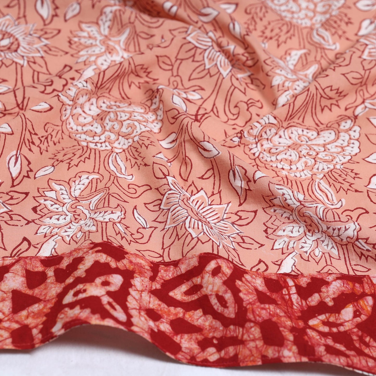 Buy Sanganeri Block Printed Cotton Blouse Piece 