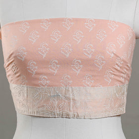 Buy Sanganeri Block Printed Cotton Blouse Piece 