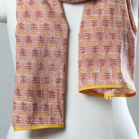  Sanganeri Block Printed Cotton Stole 04 