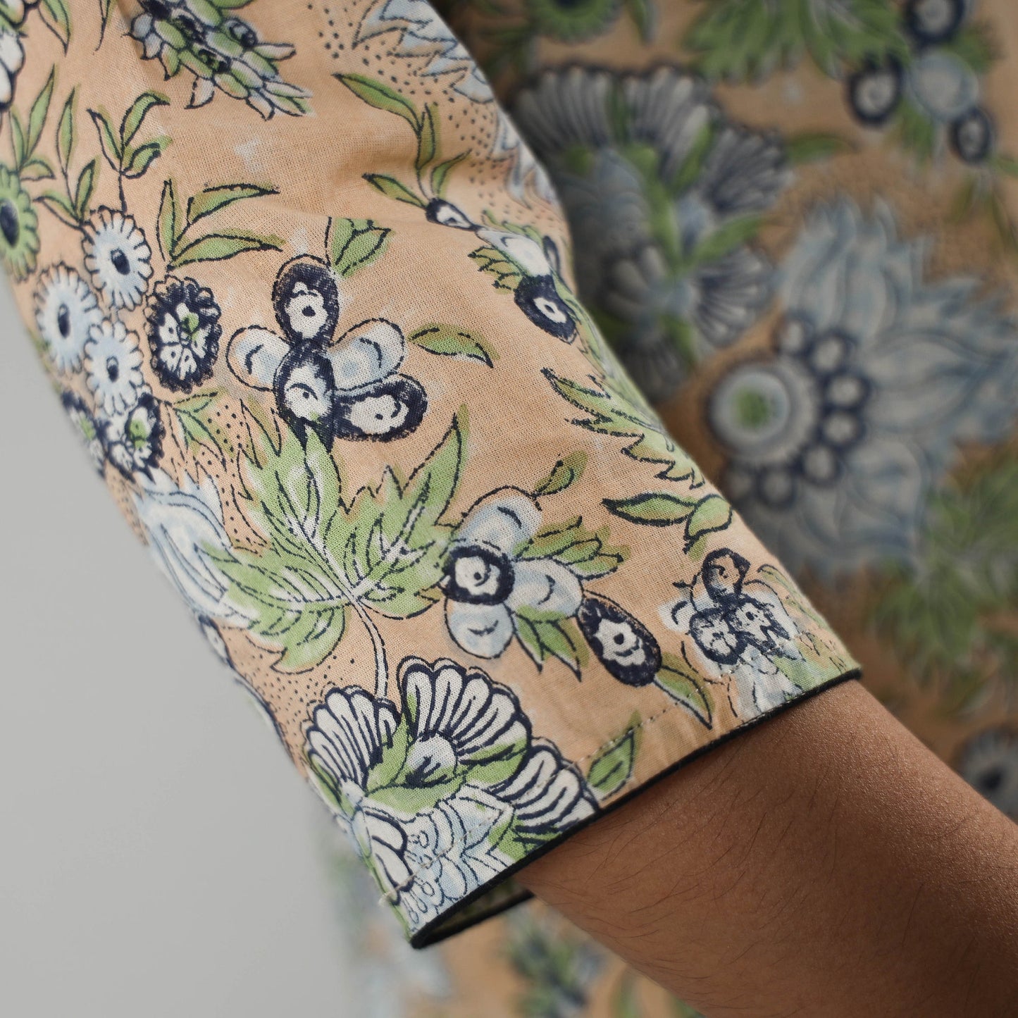  Sanganeri Block Printing Cotton Long Kurta Online 