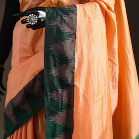 Silk ilkal saree with temple border 13 - handcrafted