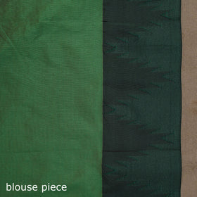 Silk ilkal saree with temple border 13 - handcrafted