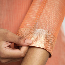  Traditional Maheshwari Handloom Silk Cotton Checks Kurta with Dupatta Set 