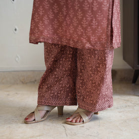 Buy Traditional Maheshwari Silk Bagru Print Kurta Set