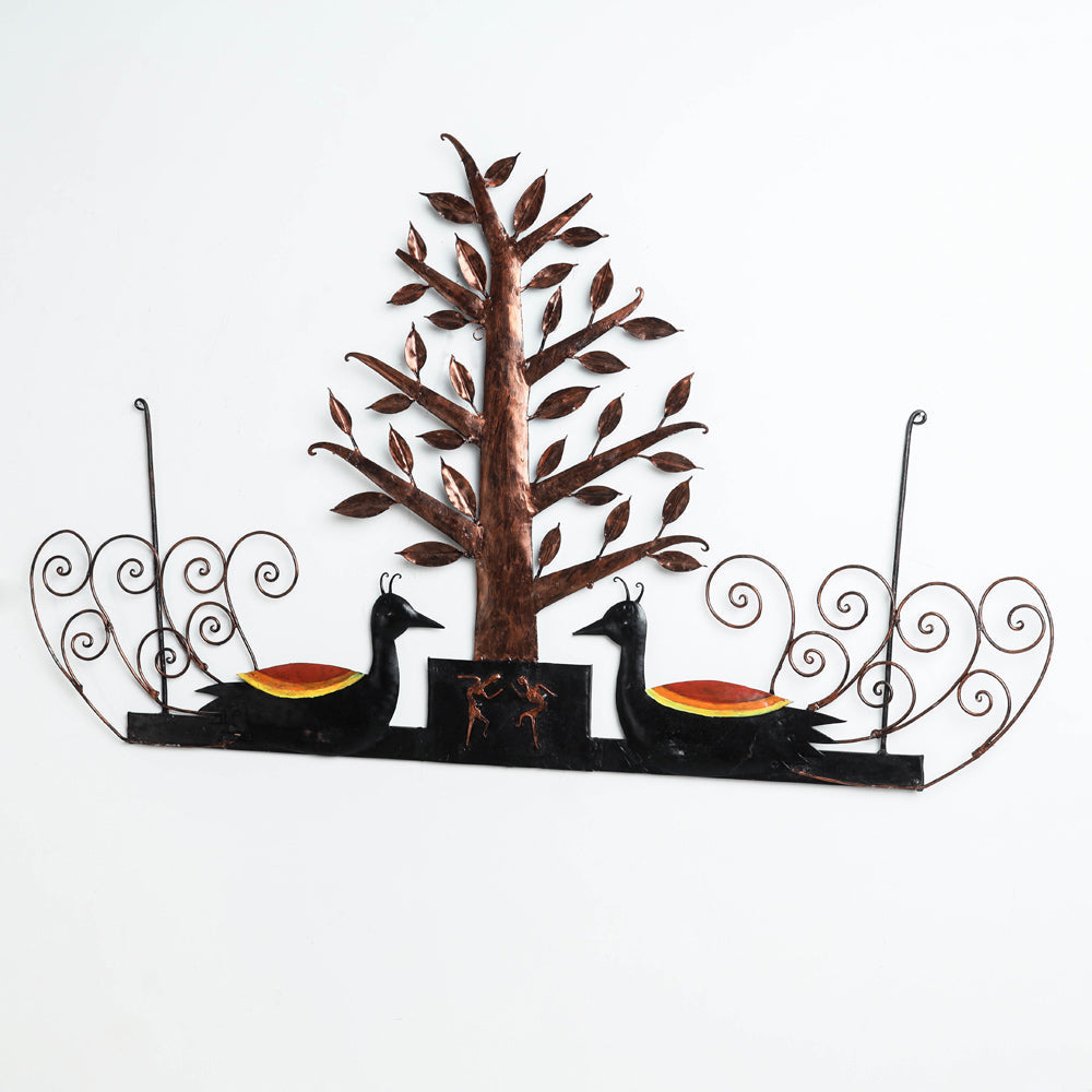 Elephant - Bastar Tribal Wrought Iron Wall Hanging Online in India 