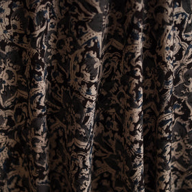 Pedana block print natural dyed cotton kalamkari fabric 11