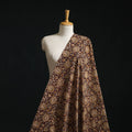 Pedana block print natural dyed cotton kalamkari fabric 14