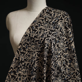 Pedana block print natural dyed cotton kalamkari fabric 18