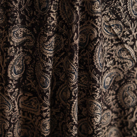 Pedana block print natural dyed cotton kalamkari fabric 21