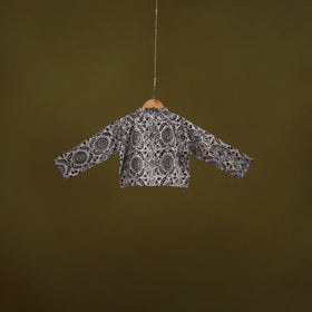 Pedana cotton natural dyed kalamkari readymade blouse 01