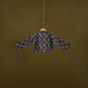 Pedana cotton natural dyed kalamkari readymade blouse 02