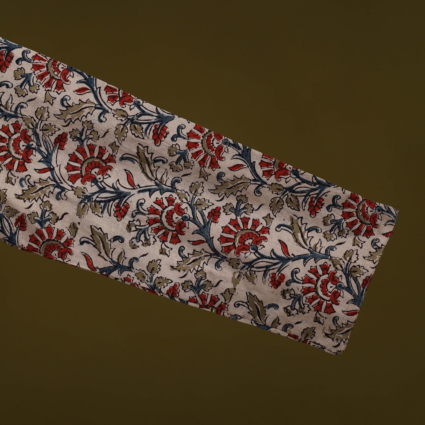 Pedana cotton natural dyed kalamkari readymade blouse 03