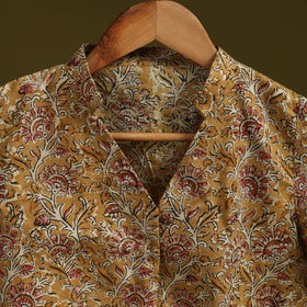 Pedana cotton natural dyed kalamkari readymade blouse 04